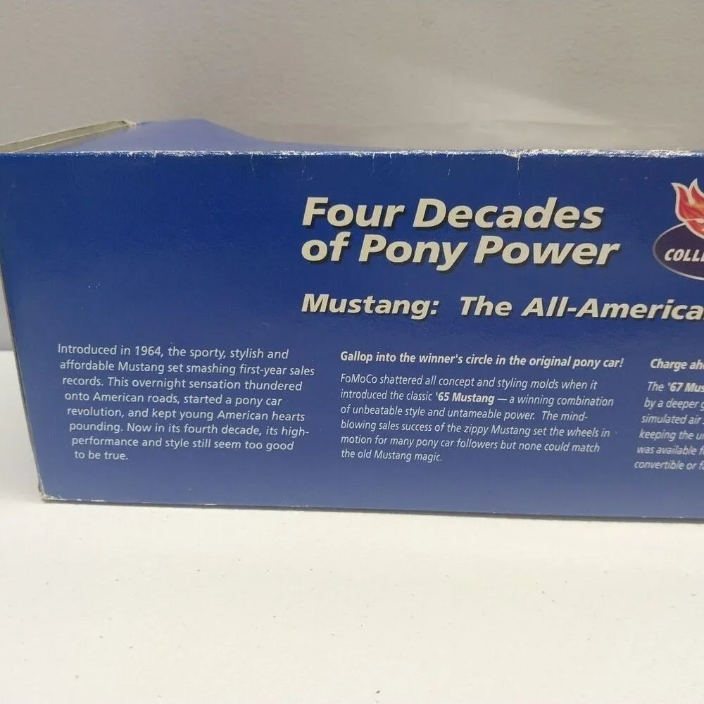 Hot Wheels Ford Four Decades of Pony Power Mustang 3 Car Gift Set Diecast 1:64